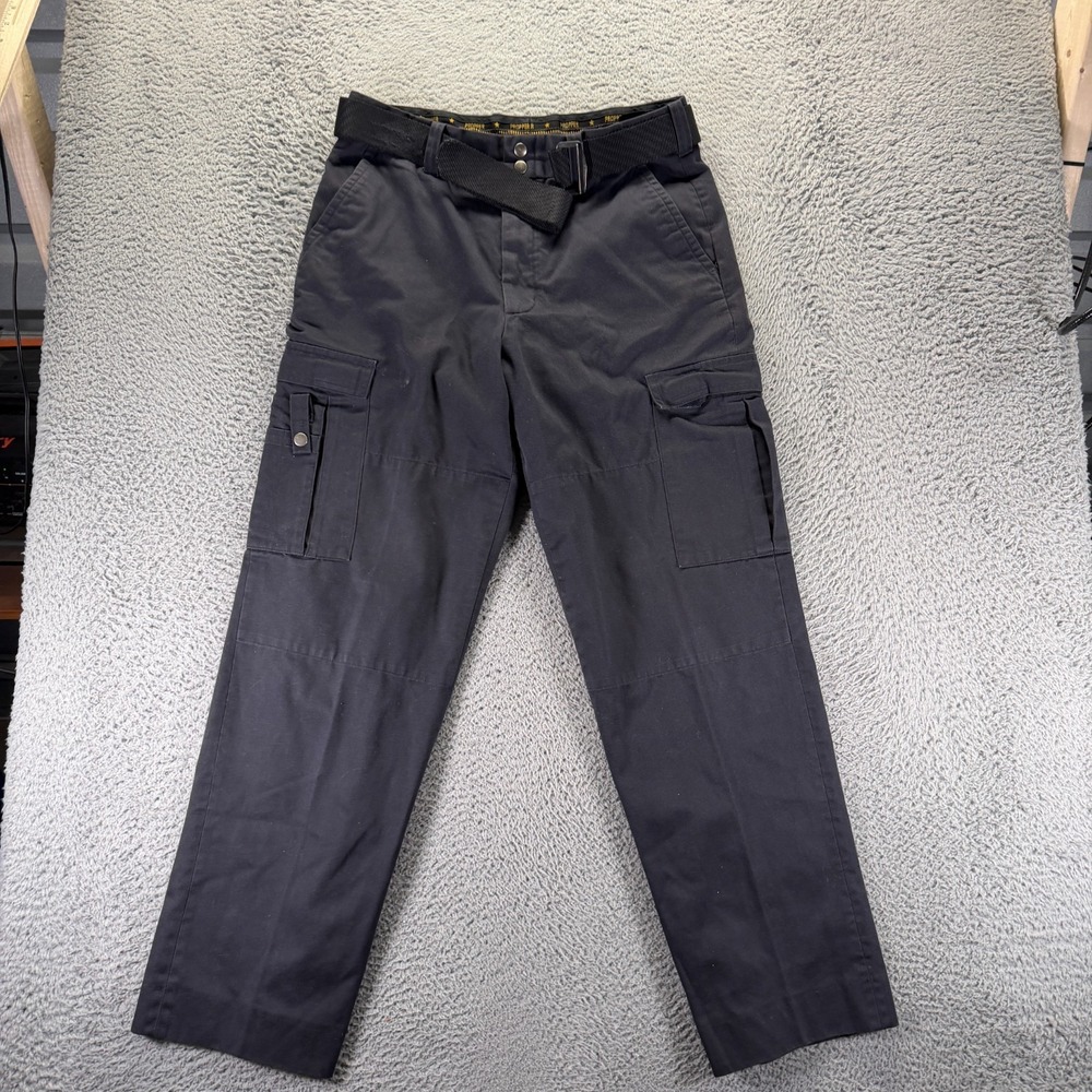Propper Pant Men's 35x31 Black Polyester Cargo Straight Uniform Combat Tactical